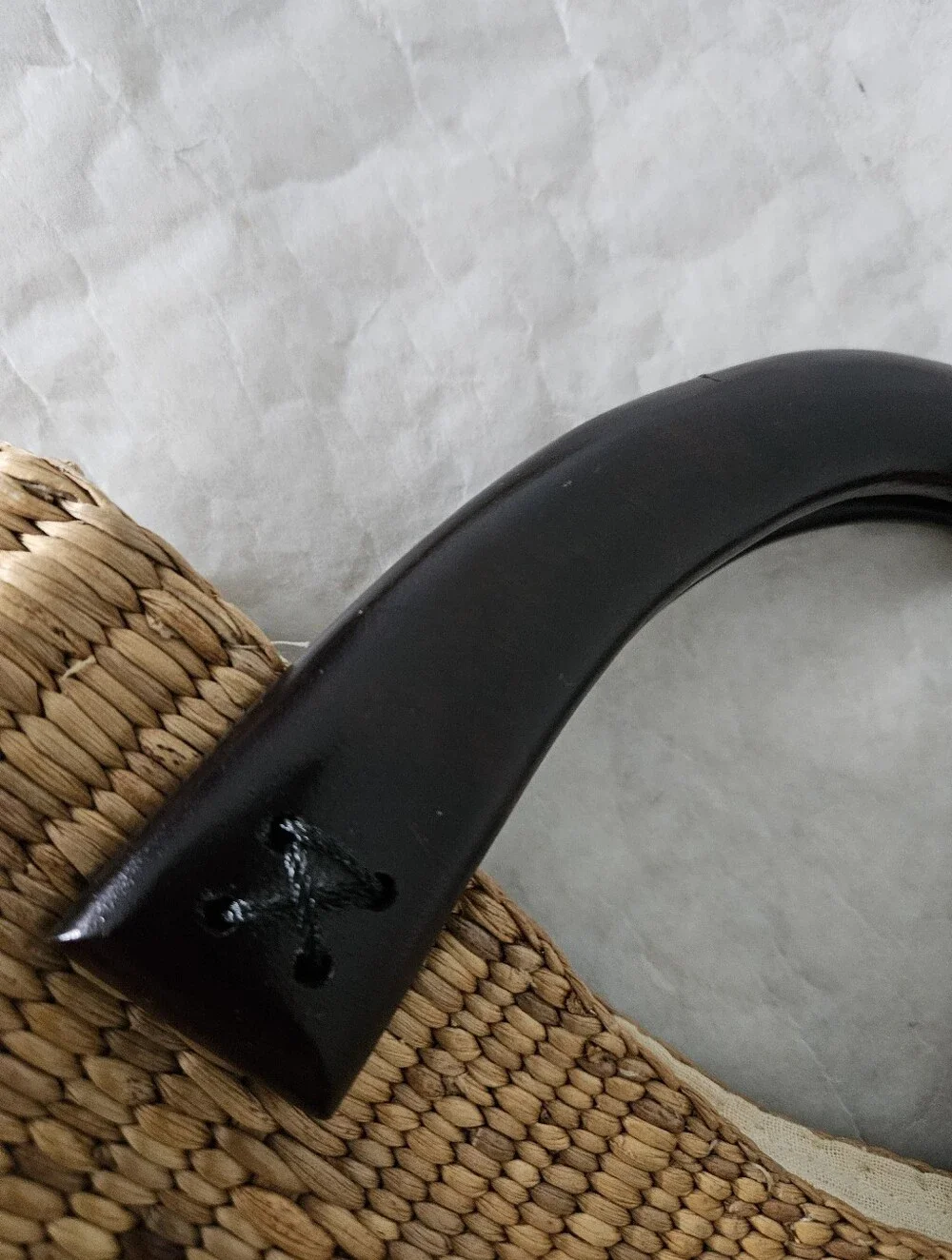 QBS Design straw handbag